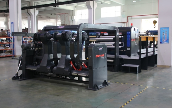 Buy Servo Driven Paper Sheeting Machine Double Offset Paper Roll Sheeter Machine online manufacture