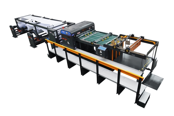 Buy 2500kg 22KW High Speed Paper Sheeter Paper Sheeting Machine 1100mm online manufacture