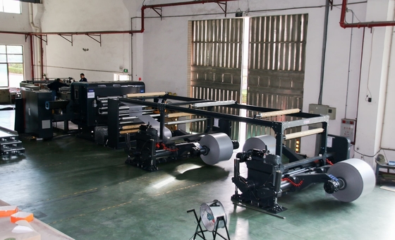Buy 300sheets/Min Double Rotary Paper Sheeting Machine 1800mm Automatic Roll Paper Cutter online manufacture