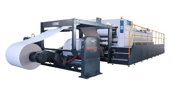 comprar Máquina cortadora de papel  Cortadora sincronizada de vuelo Cortadora rotativa doble de papel online manufacture