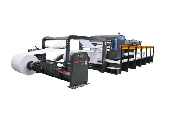 Buy 300m/Min Paper Sheeter Machine 1.4m - 1.9m Paper Die Cut Machine online manufacture