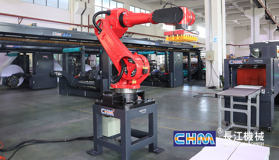 comprare Taglierina e confezionatrice per carta A4 da 2550 mm con macchina impilatrice a sei assi online manufacture