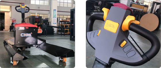 Buy Walking Style Handling Forklift  24V   Electric Stacker 65A  Forklift Equipment online manufacture