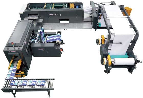 Buy 1.4M A4 Paper Manufacturing Machine 8 Reams - 10 Reams Paper Copy Making Machine online manufacture