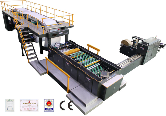Buy Office A5 A4 Making Machine 70gsm - 80gsm Fully Automatic Robot Arm Production Line online manufacture