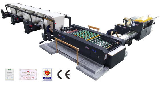 Buy 8k A4 Paper Cutting And Packing Machine 4 Pockets 5 Rolls Production Line A4 Paper Making Machine online manufacture