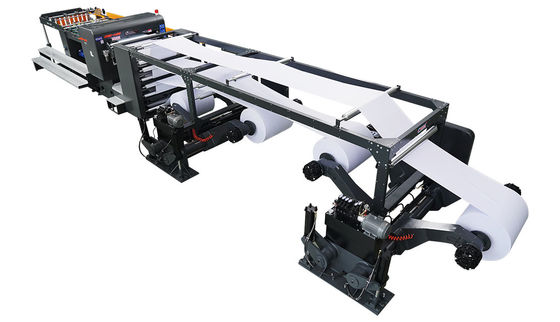 kopen Enkele mes snijpapier snijmachine Papierrol naar vel snijmachine online manufacture