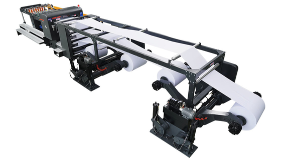 Buy Single Knife Die Cut Paper Cutter 6M Paper Roll To Sheet Cutting Machine online manufacture