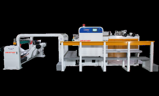 Buy 300sheets/Min Paper Roll Cutting Machine 200g/M2 - 1000g/M2 High Speed Paper Sheeter online manufacture
