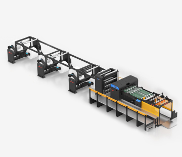 Buy CHM Series Paper Sheeter Machine 1400mm - 1900mm High Speed Paper Sheeter online manufacture