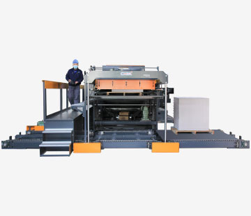 Buy Cardboard Automatic Roll To Sheet Cutter Double Knife Machine For Paper Cutting online manufacture