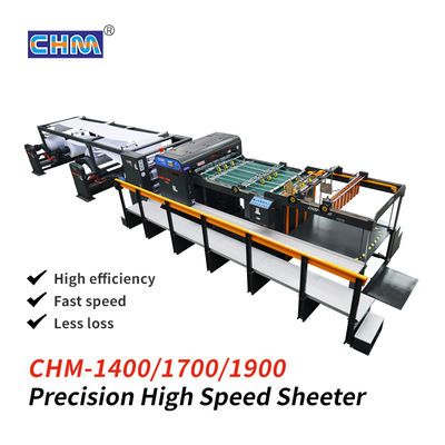 Buy CHM Roll Paper Cutting Machine With 1400mm Maximum Sheeter Width For 60-500gsm Paper Range online manufacture