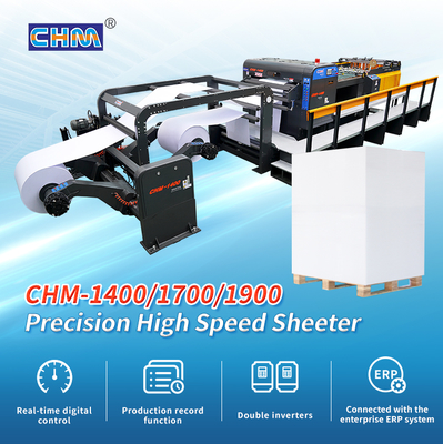 Buy CHM Machinery High Speed Paper Sheeter 27kW Paper Roll Sheeter Machine 300m/Min online manufacture