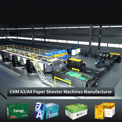 comprar Oficina 280m/min A3 A4 Hoja automática de bobina a hoja máquina de corte online manufacture