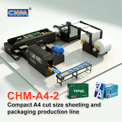 Buy CHM A4 Paper Production Line 500 Sheets A4 Size Paper Cutting Machine online manufacture