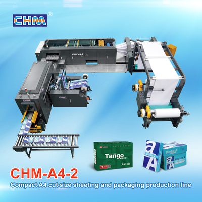 Buy 4 Pockets A4 Paper Making Machines A4 210mm  Paper Sheeting Machine online manufacture