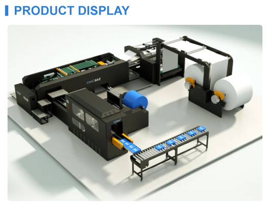 kopen 210 mm 600 mm A4 plaat 60 gms 100 gms Roll To Roll Slitting Machine online manufacture
