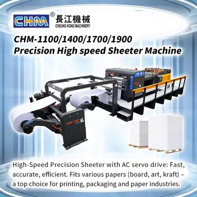 kaufen CHM Paper Sheeting Machine Paper Die Cutting Machine Paper Roll To Sheeter Cutting Machine online manufacture