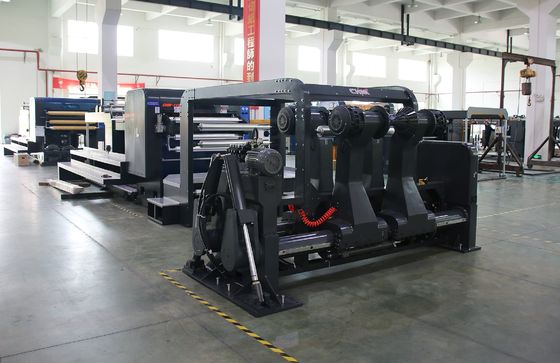 Kraft Paper Sheet Making Machine 0.5mm Accuracy Rotary Sheet Cutting Machine